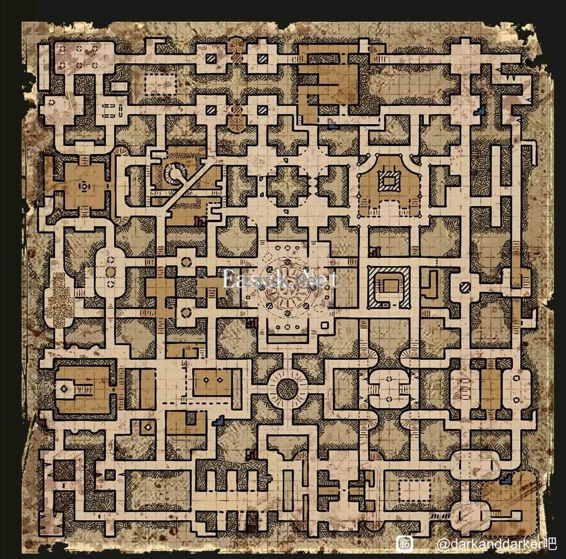 dark and darker地图大全 全地图详解