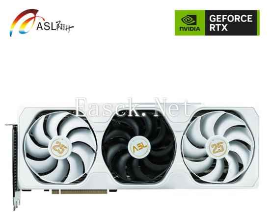 翔升推出旗下首款4080S显卡 25周年特殊纪念设计