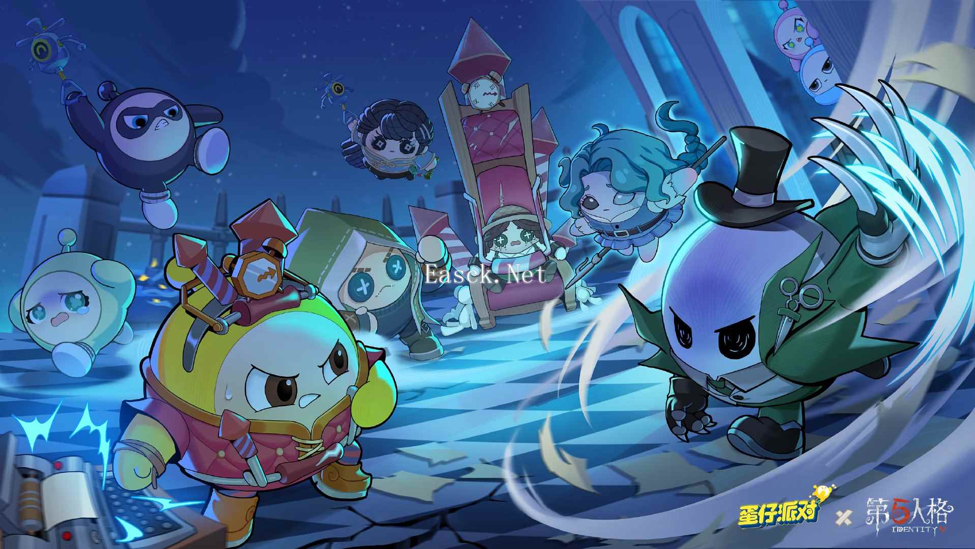 《蛋仔派对》第五人格联动狂欢之椅套装联动介绍