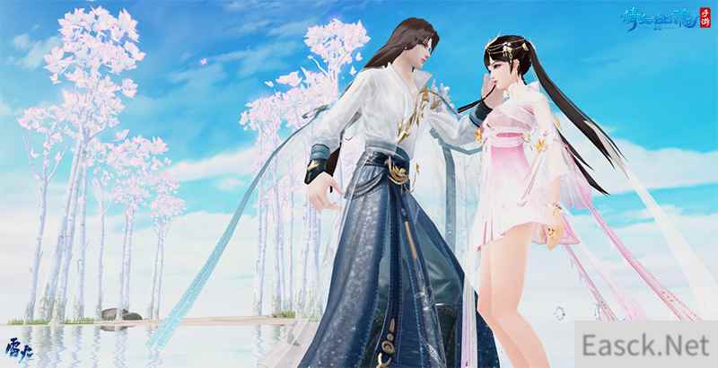 倩女手游四周年主题时装登场，24种发色任君搭配！