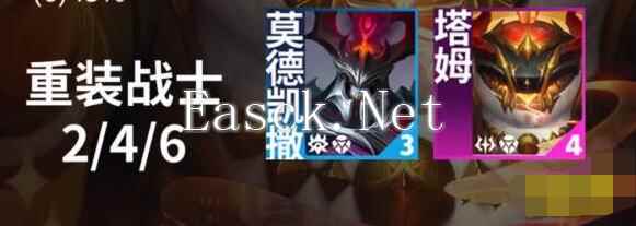 《云顶之弈手游》S12羁绊重装战士对应效果一览