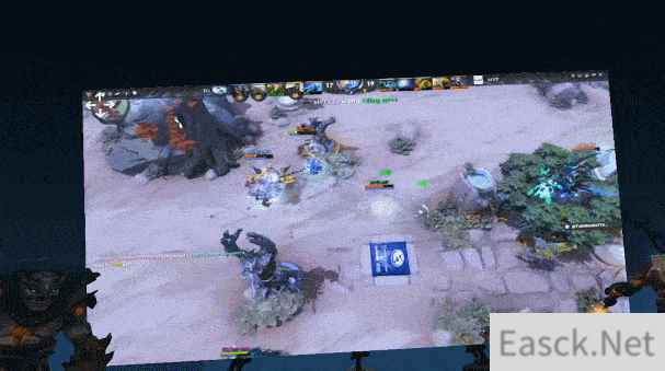 画面太美！《DOTA2》VR模式观战游戏是这样的