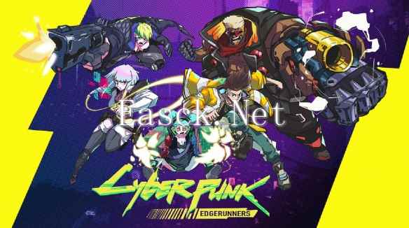 《赛博朋克:边缘行者》衍生插画