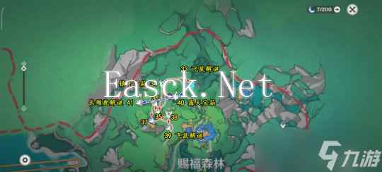 【原神】V4.8攻略 | 希穆兰卡宝箱收集（赐福森林篇）