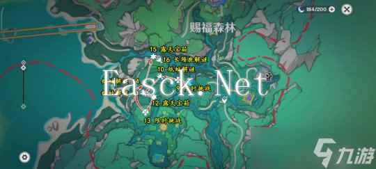 【原神】V4.8攻略 | 希穆兰卡宝箱收集（赐福森林篇）
