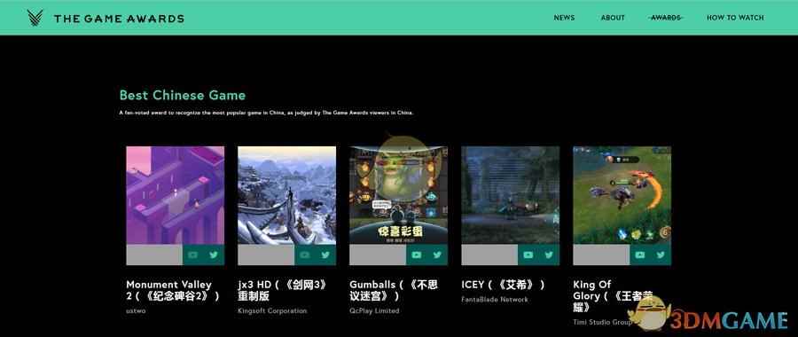 《不思议迷宫》获“游戏界奥斯卡”TGA 2017 Best Chinese Game 提名