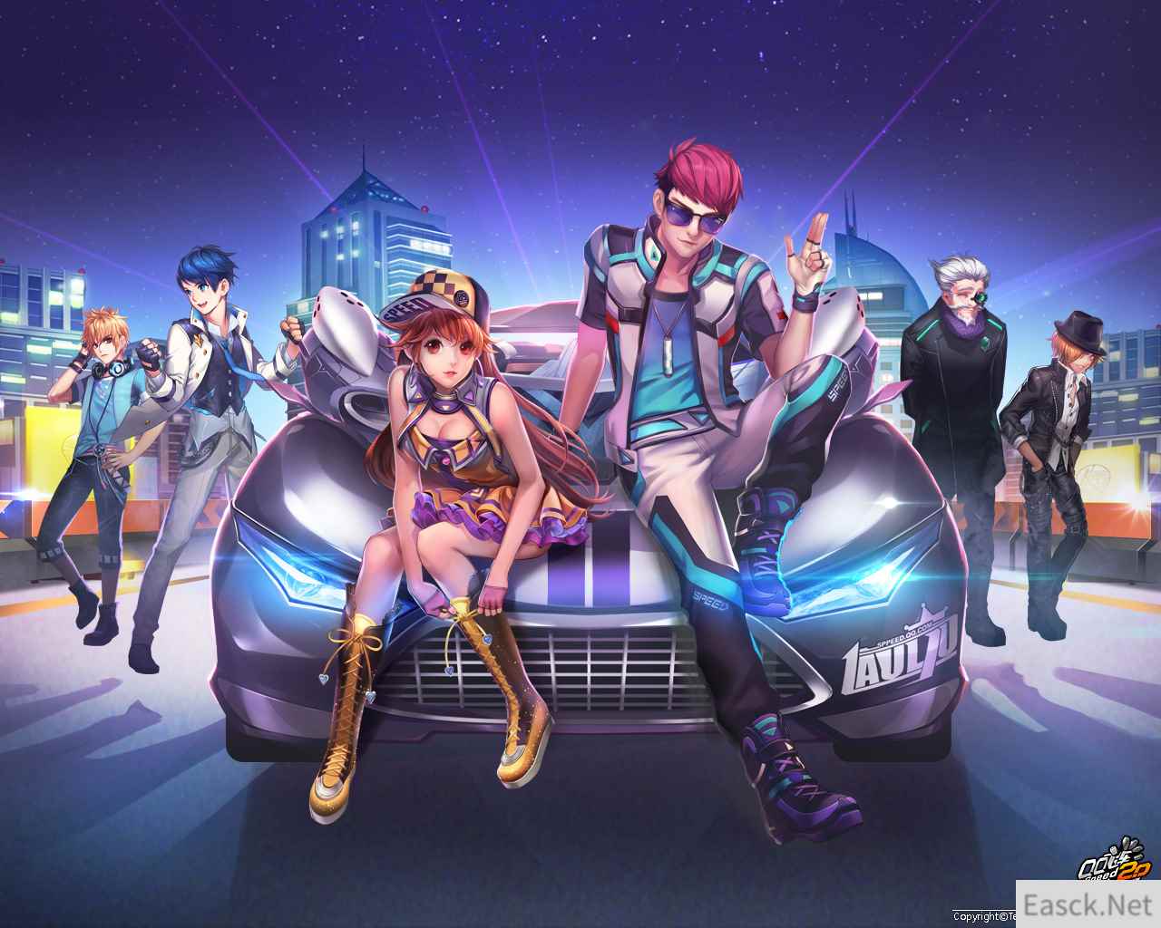 《QQ飞车》元宵喜乐会，赢黄金系列永久T2！