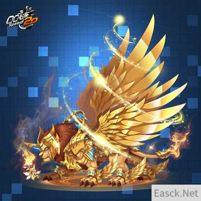 霸气威猛 《QQ飞车》金狮燎原强化+10拉风开启！