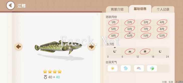 《心动小镇手游》江鳕钓鱼时间地点分享