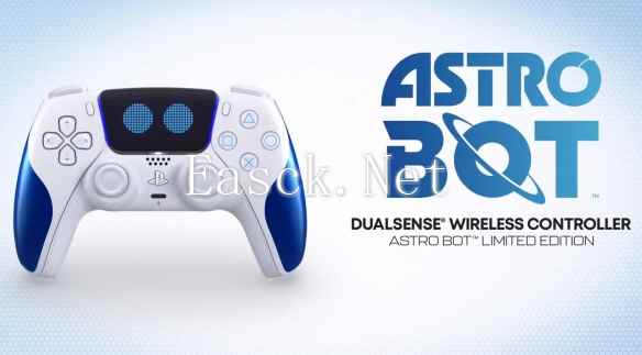 索尼将推出《宇宙机器人》主题限定PS5 DualSense手柄