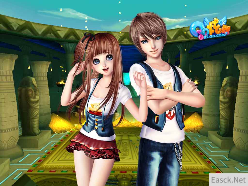 《QQ炫舞》珍宝八音盒更新，萌鼠飞球上线