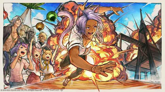 炎炎夏日，《最终幻想14》红莲节活动开启！