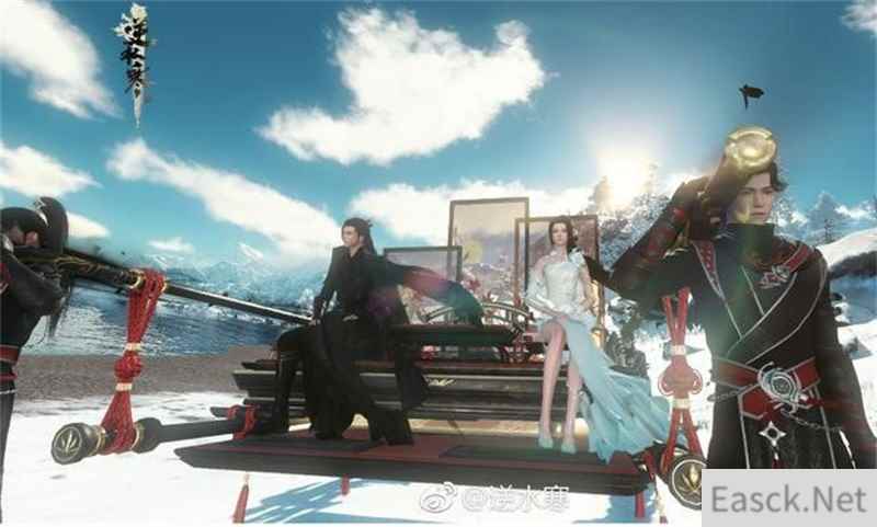 买一送一！《逆水寒》新祥瑞狐狸哥哥带着粘人精弟弟飒萌登场