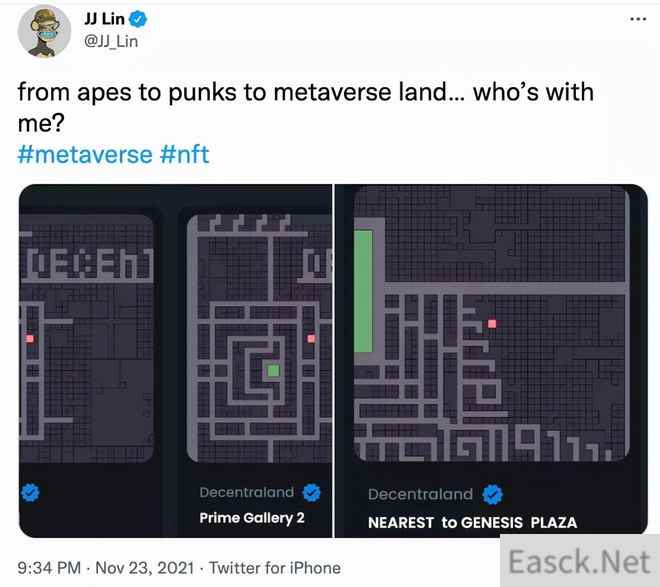 打脸元宇宙炒房闹剧，游戏推出免费元宇宙小区