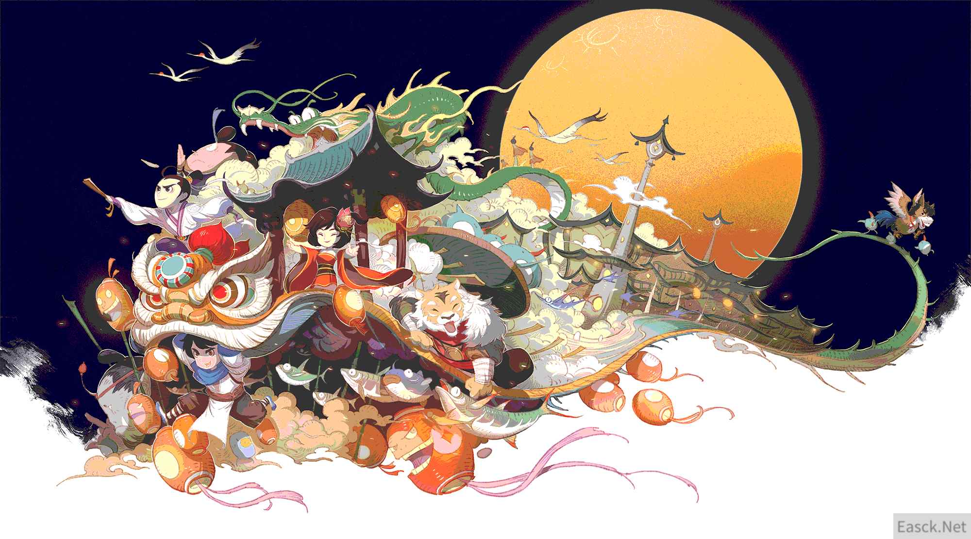 国庆中秋双节将至！大话手游六大狂欢活动好礼来袭