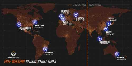 7月27日-8月6日《守望先锋》免费试玩，快来体验全新英雄破坏球!