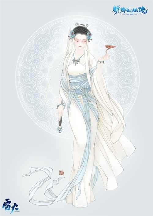 国画大师张旺领衔创作妖异新国风!《新倩女幽魂》白蛇形象曝光