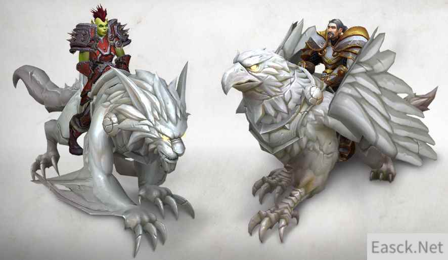大理石色=不上色？ 《魔兽世界》15周年纪念坐骑引玩家吐槽