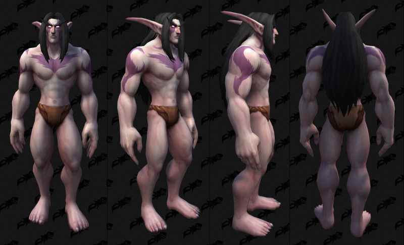 《魔兽世界》9.0德鲁伊或可自定义熊与猫形态纹身