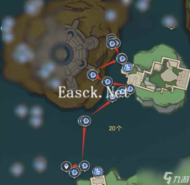 原神初露之源采集路线是什么 原神初露之源快速采集路线一览