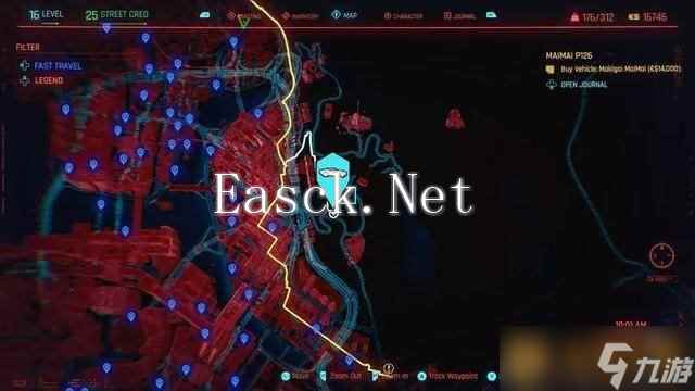 《赛博朋克2077》出租车位置汇总