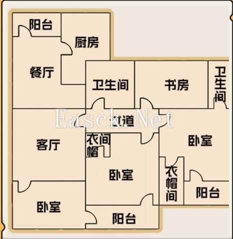 《就我眼神好》户型图通关攻略