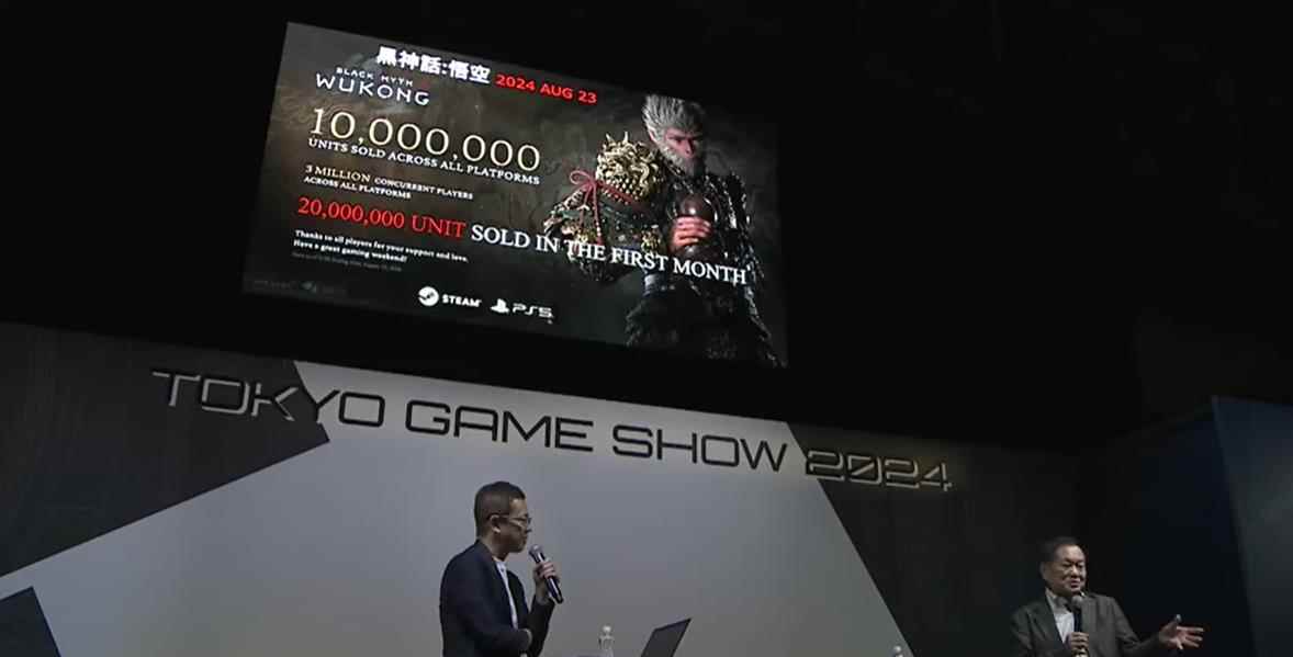 PS之父:《黑神话:悟空》首月全平台销量突破2000万份