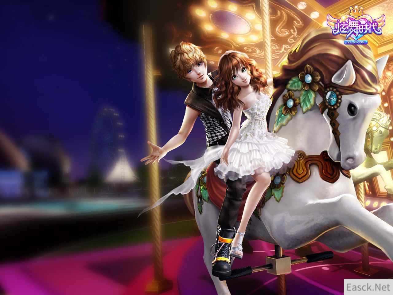 《炫舞时代》8月助手签到,永久服饰+10万点券送给你!