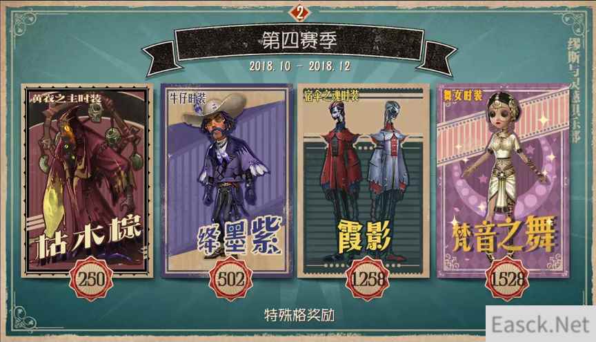 新一轮推演! 《第五人格》第四赛季正式上线!