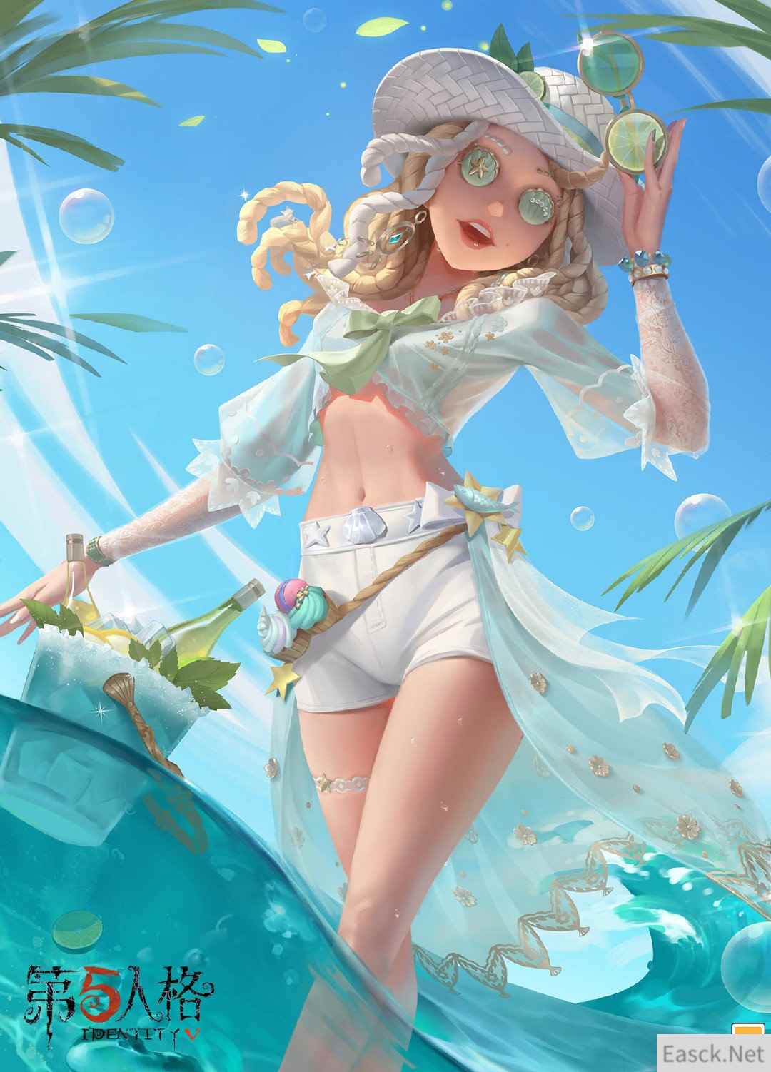夏日狂欢！《第五人格》调酒师稀世时装礼包-今夏特饮正式上线！