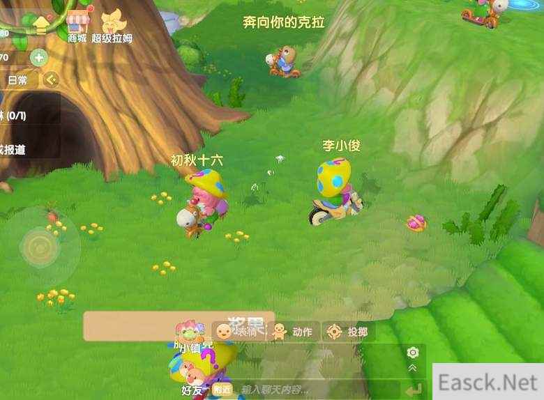 摩尔庄园手游乐队花花位置分享