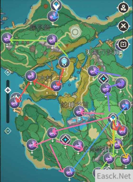 原神雷神瞳怎么拿路线分享