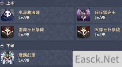 原神深渊12-2下半层打法攻略