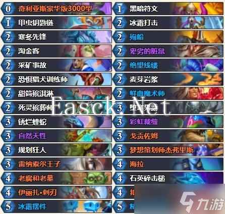 炉石传说标准40彩虹DK卡组怎么组