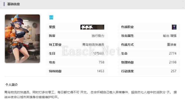 《新月同行》蕾技能介绍