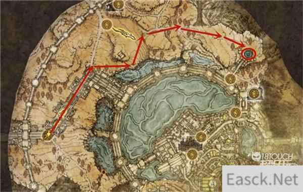 艾尔登法环王城进入路线分享