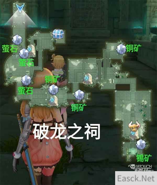 玛娜希斯回响所有地图资源分布一览