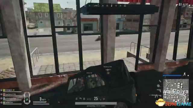 《绝地求生》大神秀车技 开车穿墙再也不怕撞坏