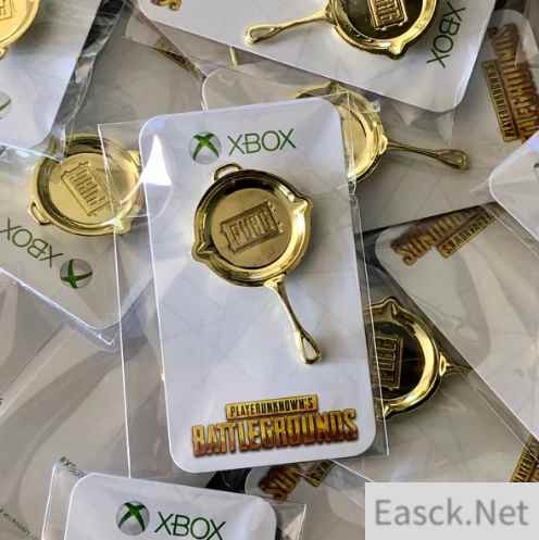 《绝地求生》E3独家平底锅徽章首曝光 金色耀眼