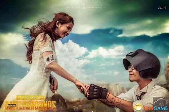 越南夫妻拍“吃鸡”主题婚纱照 画面唯美让人羡慕