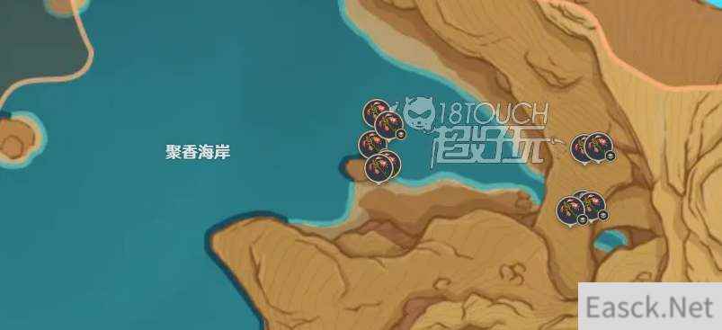 原神悼灵花采集分布图