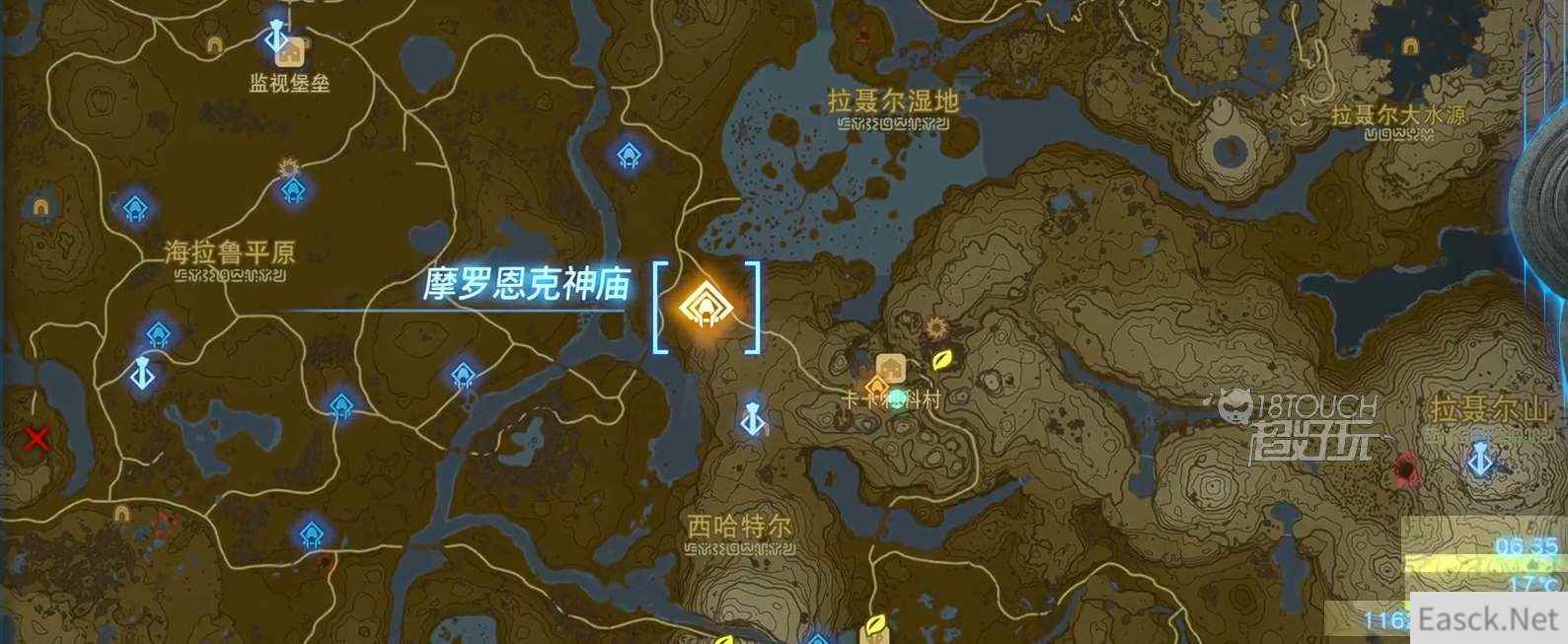 塞尔达传说王国之泪全地图神庙位置攻略