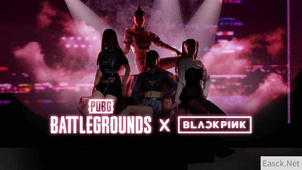 《绝地求生》韩国偶像女团Blackpink合作活动 8月8日正式上线