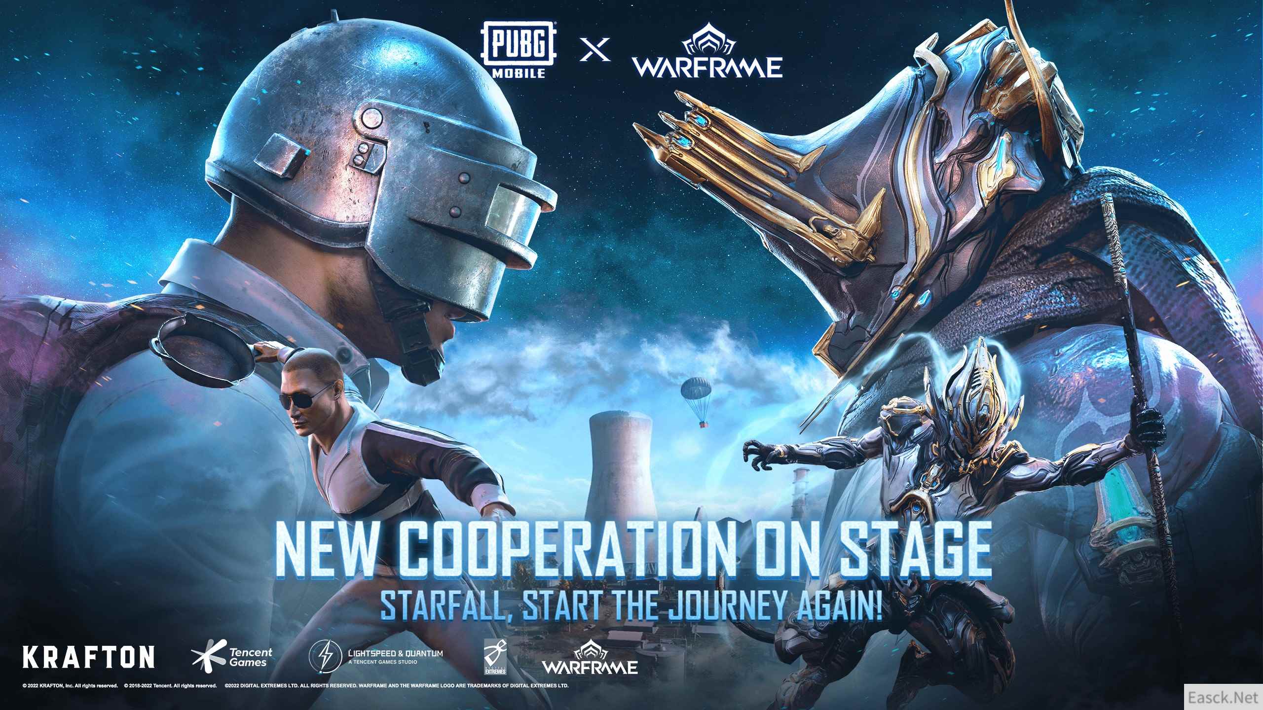 《绝地求生Mobile》宣布联动《星际战甲》 上线时间待定