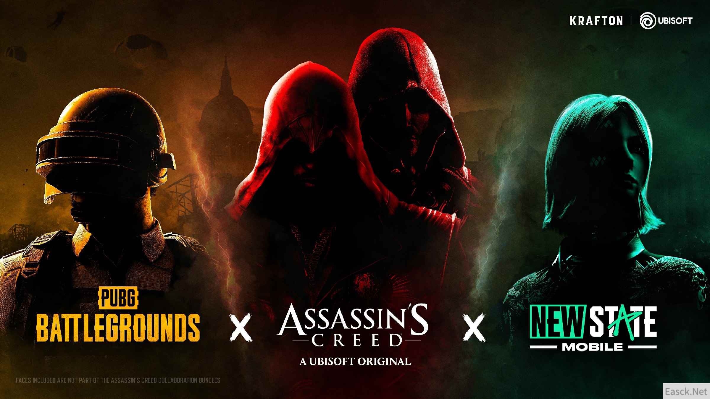 《绝地求生》宣布联动《刺客信条》 8月17日上线