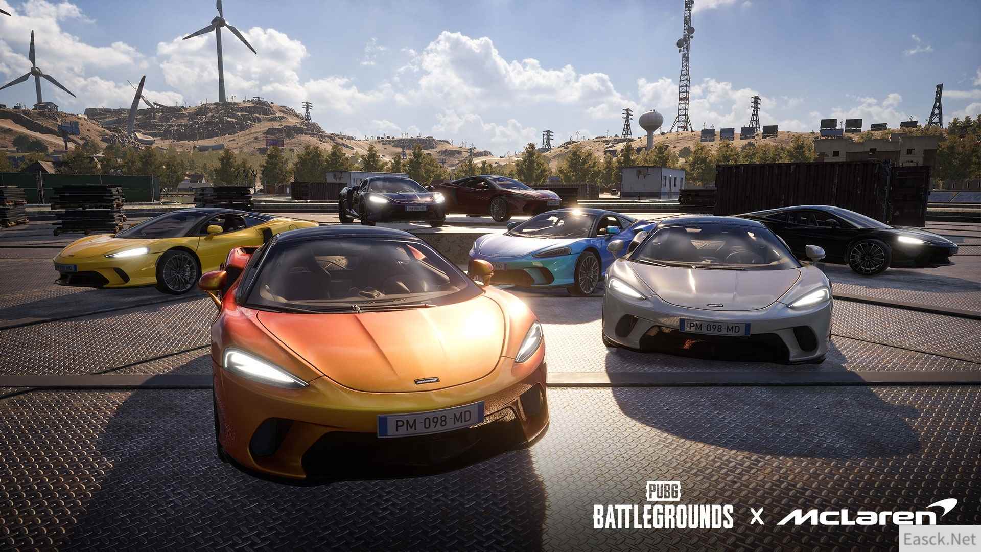 超跑加入游戏!《绝地求生》和迈凯伦联动