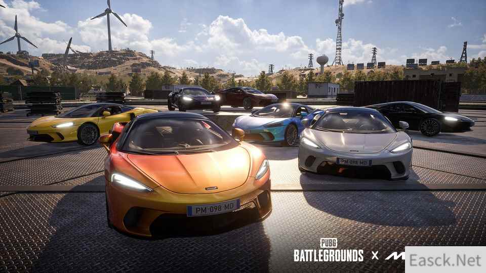 定制专属GT派车!《绝地求生》迈凯伦联动