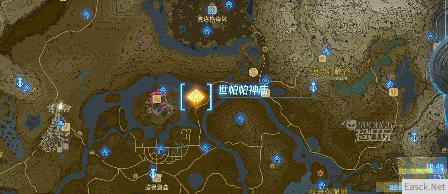 塞尔达传说王国之泪全地图神庙位置攻略