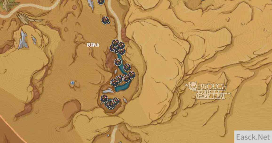 原神悼灵花采集分布图