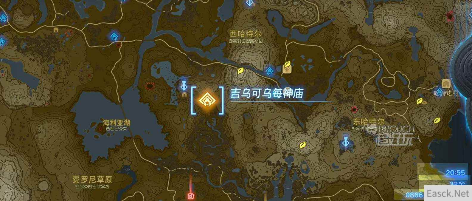 塞尔达传说王国之泪全地图神庙位置攻略